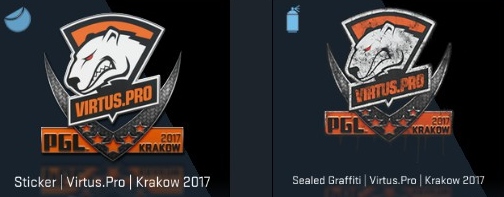 Naklejka Virtus.pro Naklejka Virtus.pro