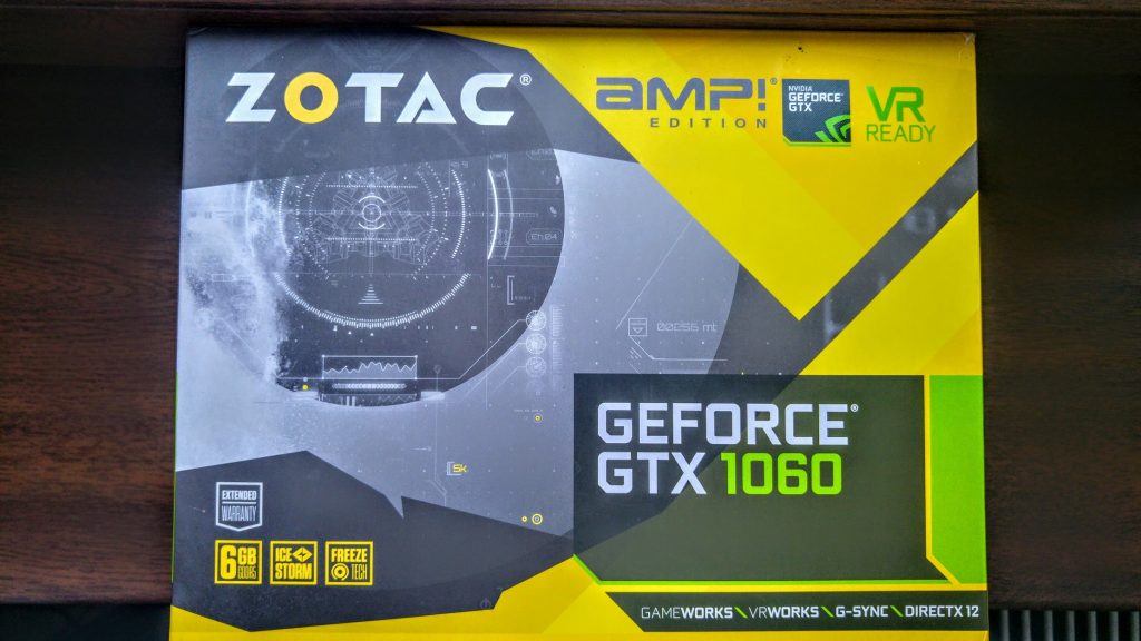 Zotac GTX 1060 AMP 5
