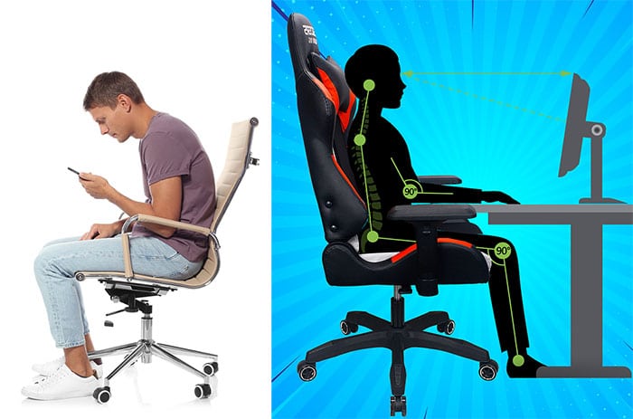 gaming-chair-posture-support