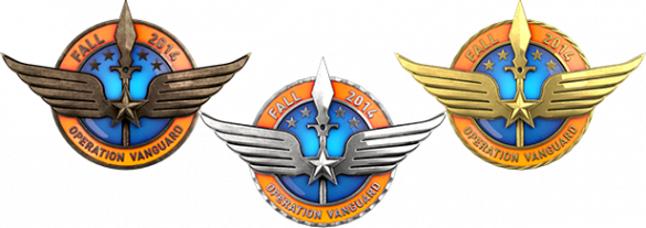 Odznaki Operacji Vanguard 1