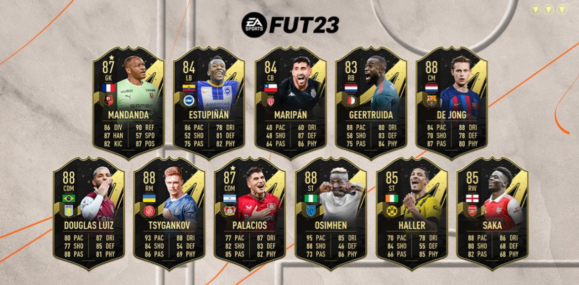 Drużyna tygodnia numer 21 w FIFA 23