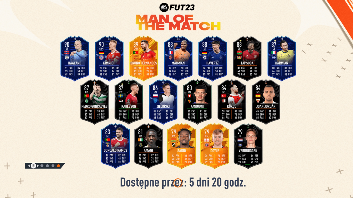 MOTM FIFA 23