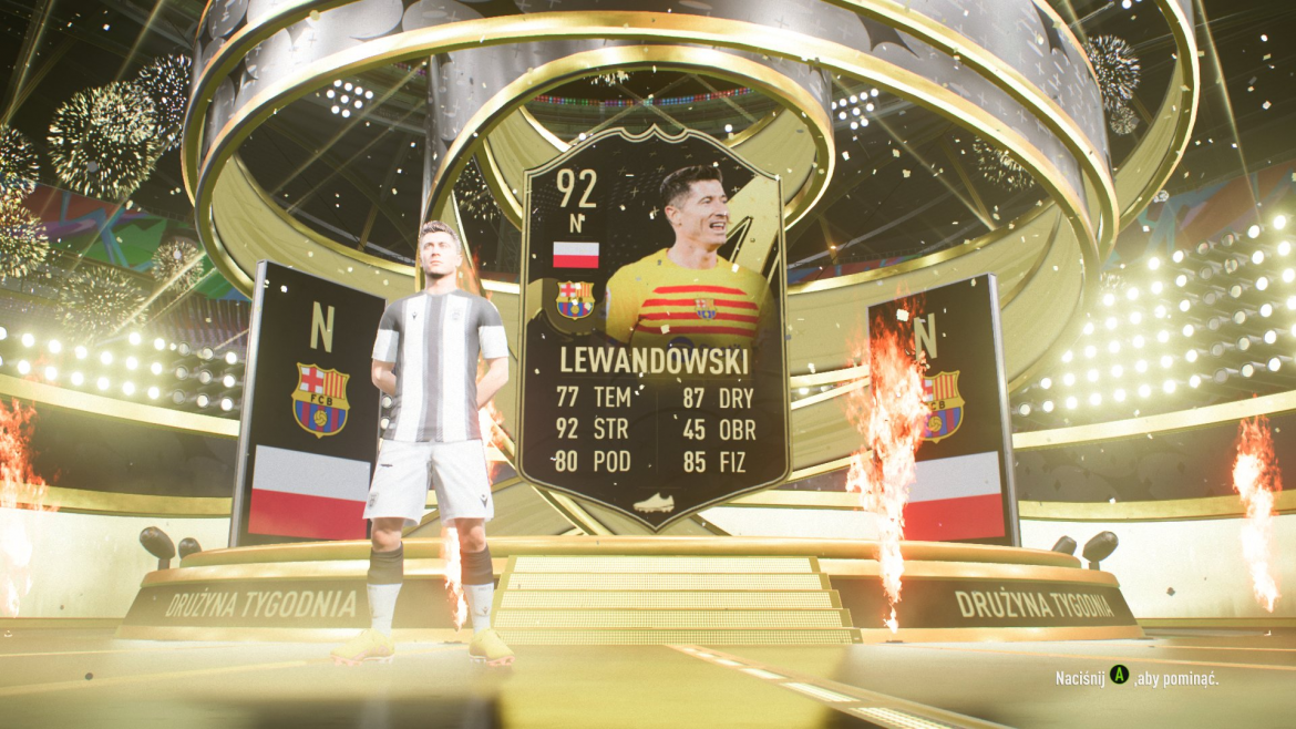 Robert Lewandowski w FIFA 23
