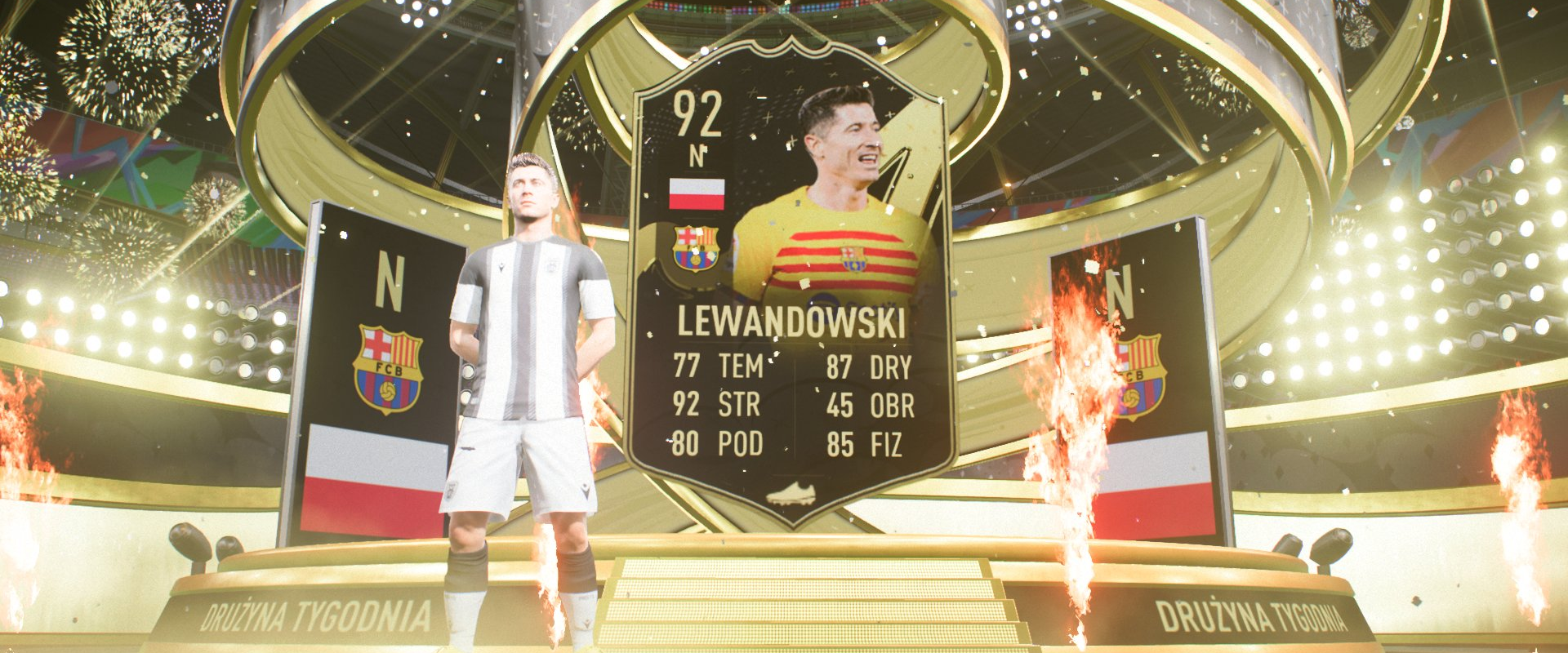 Robert Lewandowski w FIFA 23