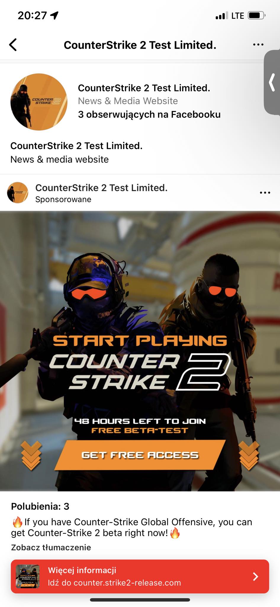 Counter Strike 2 scam