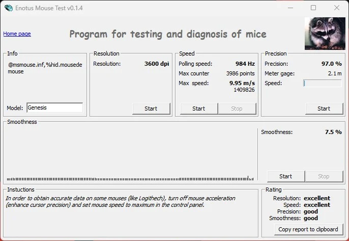 Genesis Zicron 13 test
