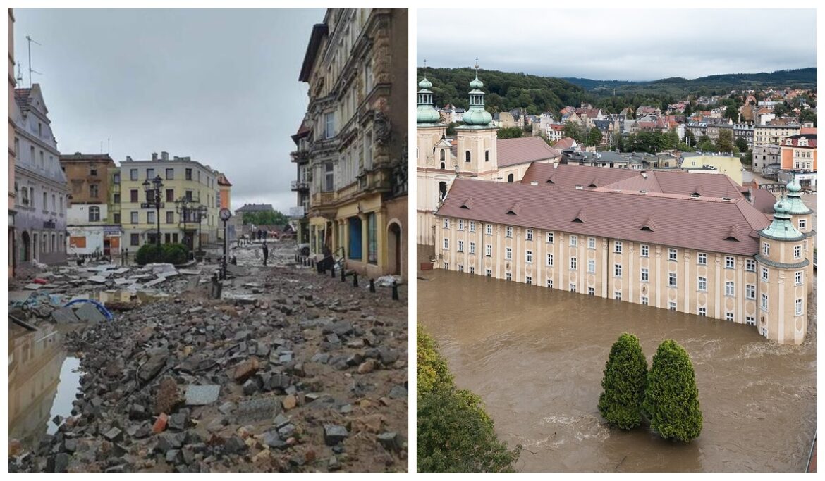 9INE wspomoże powodzian