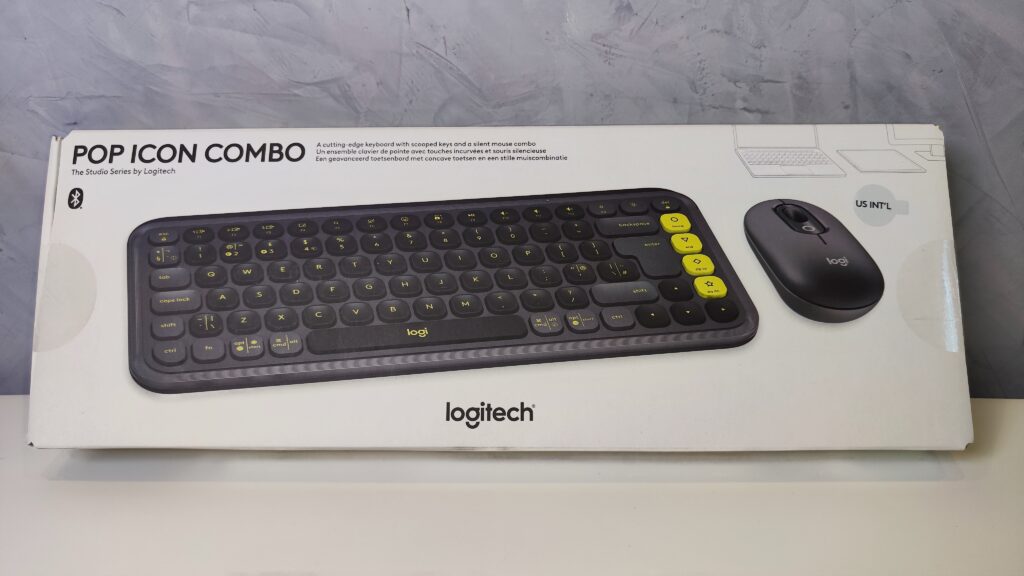 Logitech POP ICON Combo Grafitowy | Zestaw Klawiatura I Mysz | Cena