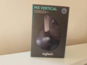 logitech vertical pudelko