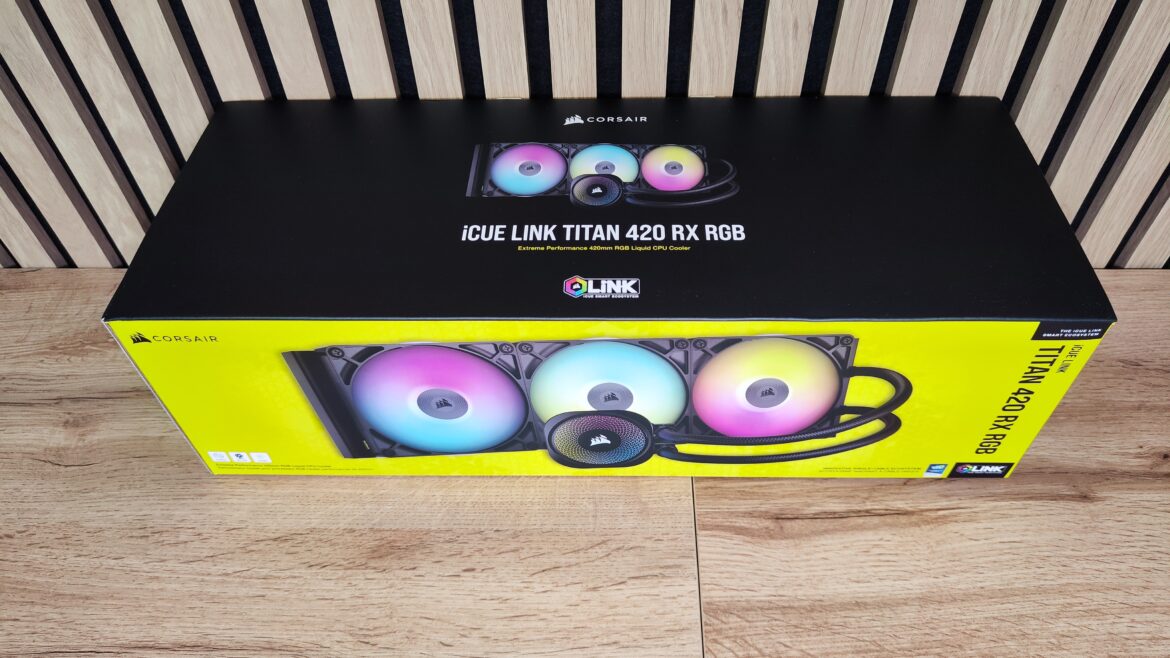 Corsair Icue Link Titan 420 RX RGB