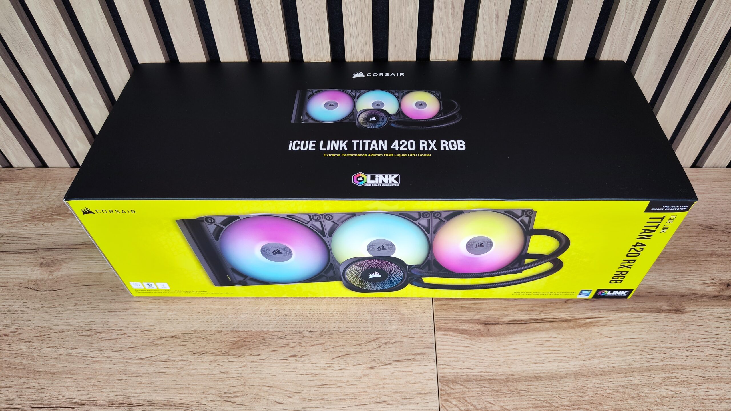 Corsair Icue Link Titan 420 RX RGB