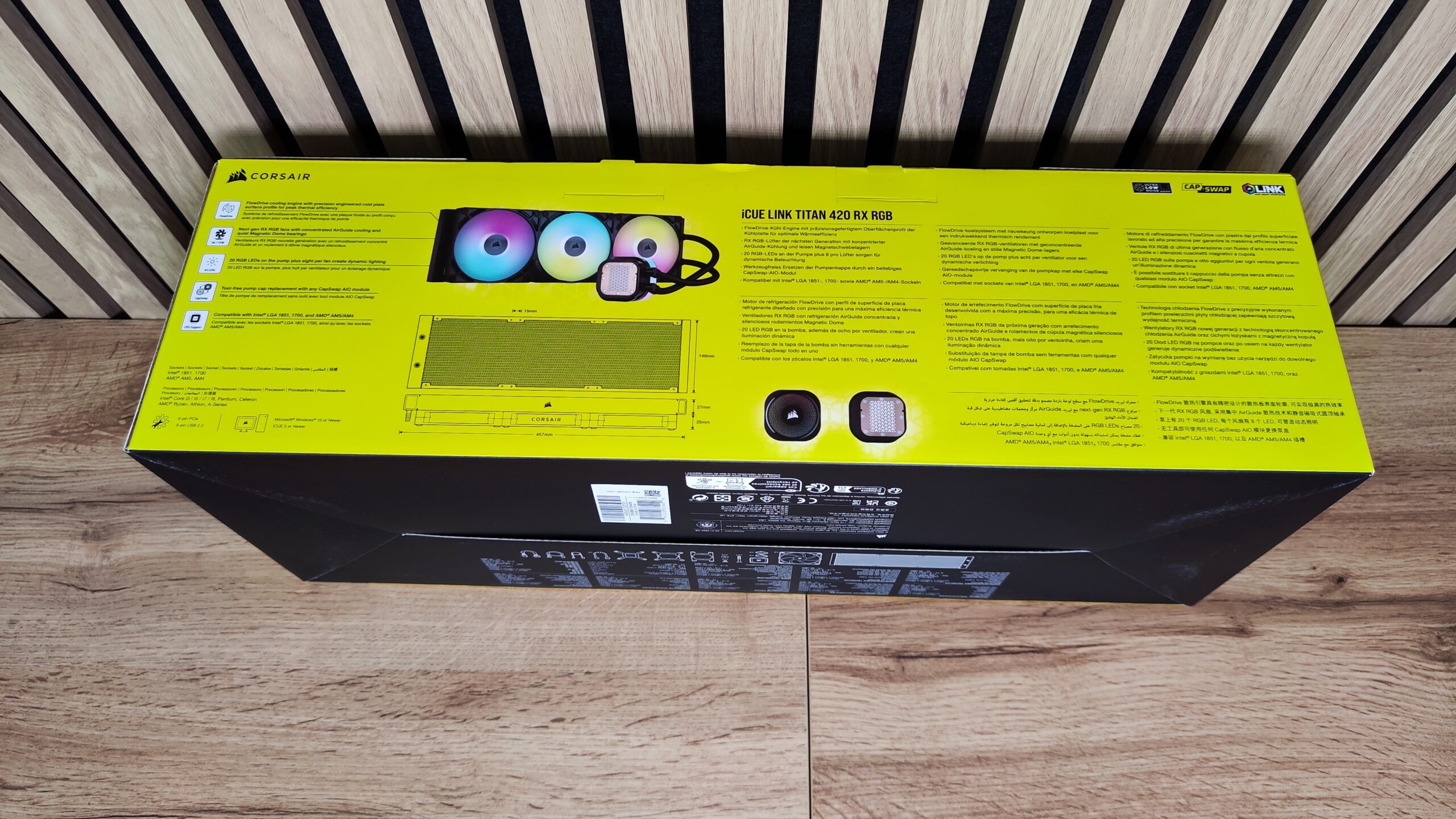 Corsair iCUE Link Titan 420 RX RGB 2 scaled