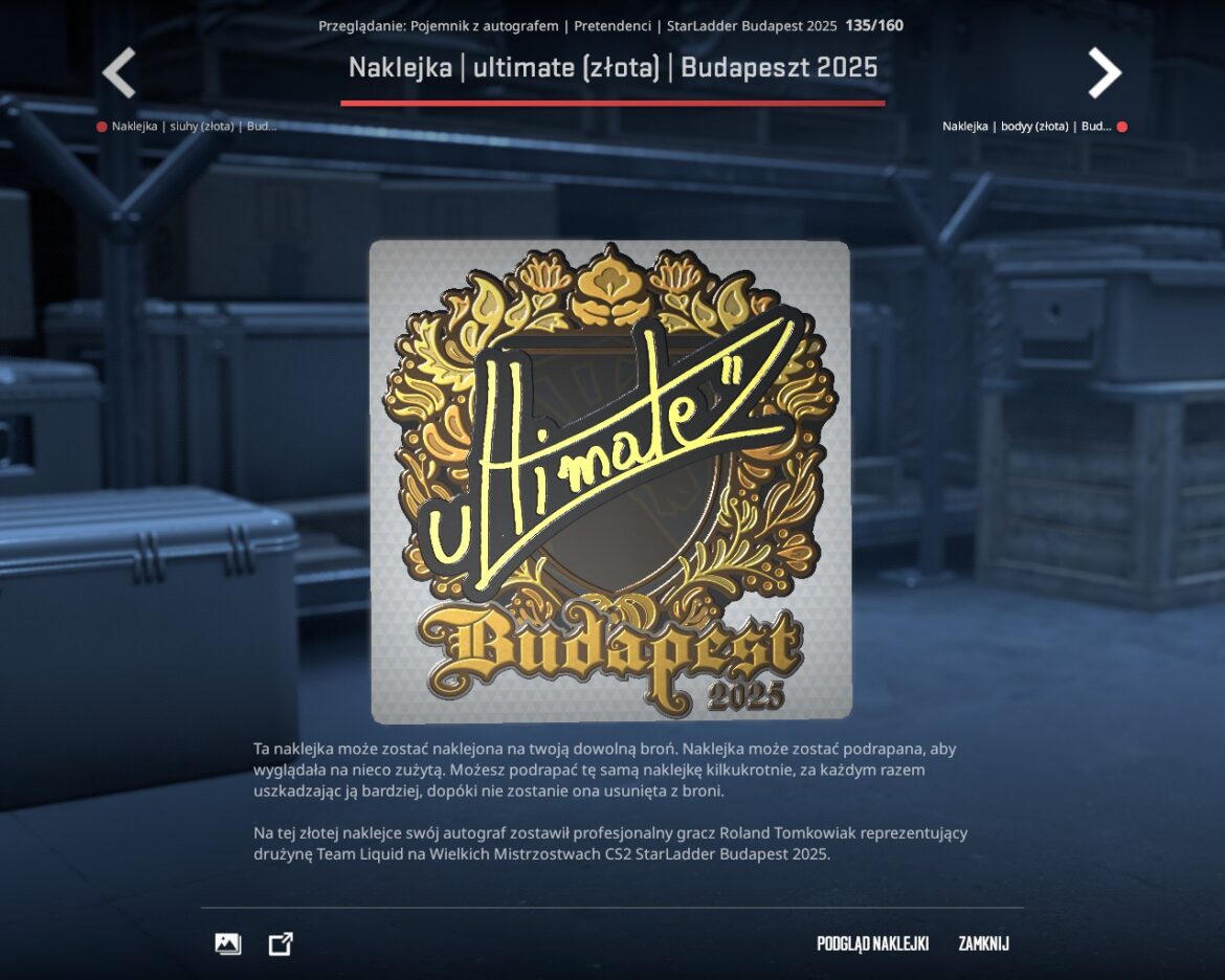 ultimate StarLadder Major