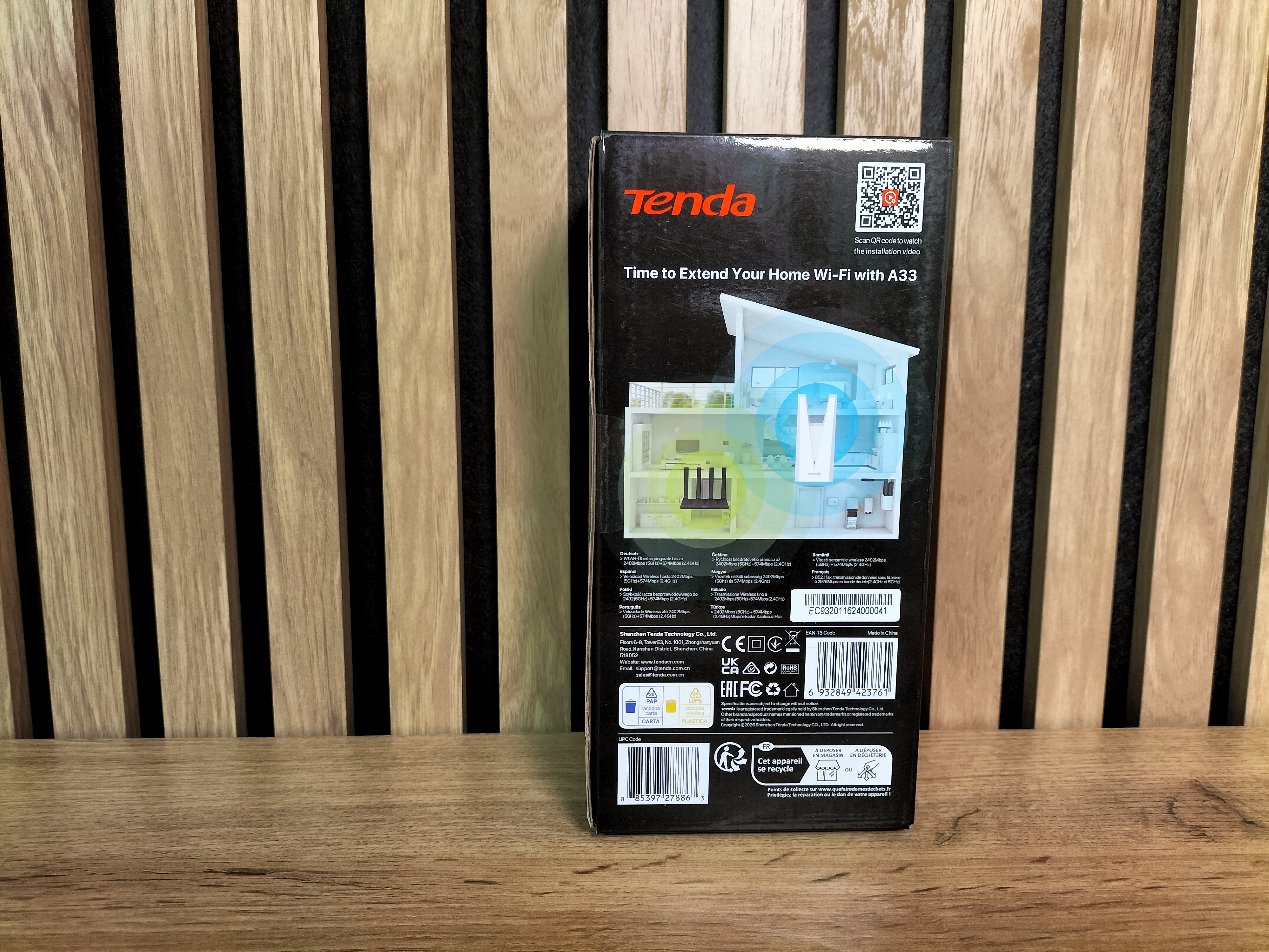 Tenda A33 AX3000 2